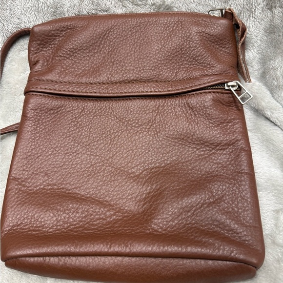 San Antonio Shoemakers Brown Leather Bag - Picture 3 of 8